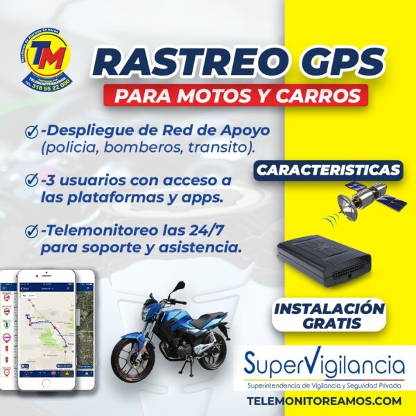 Localización exacta de vehículos con rastreo GPS en neiva-huila