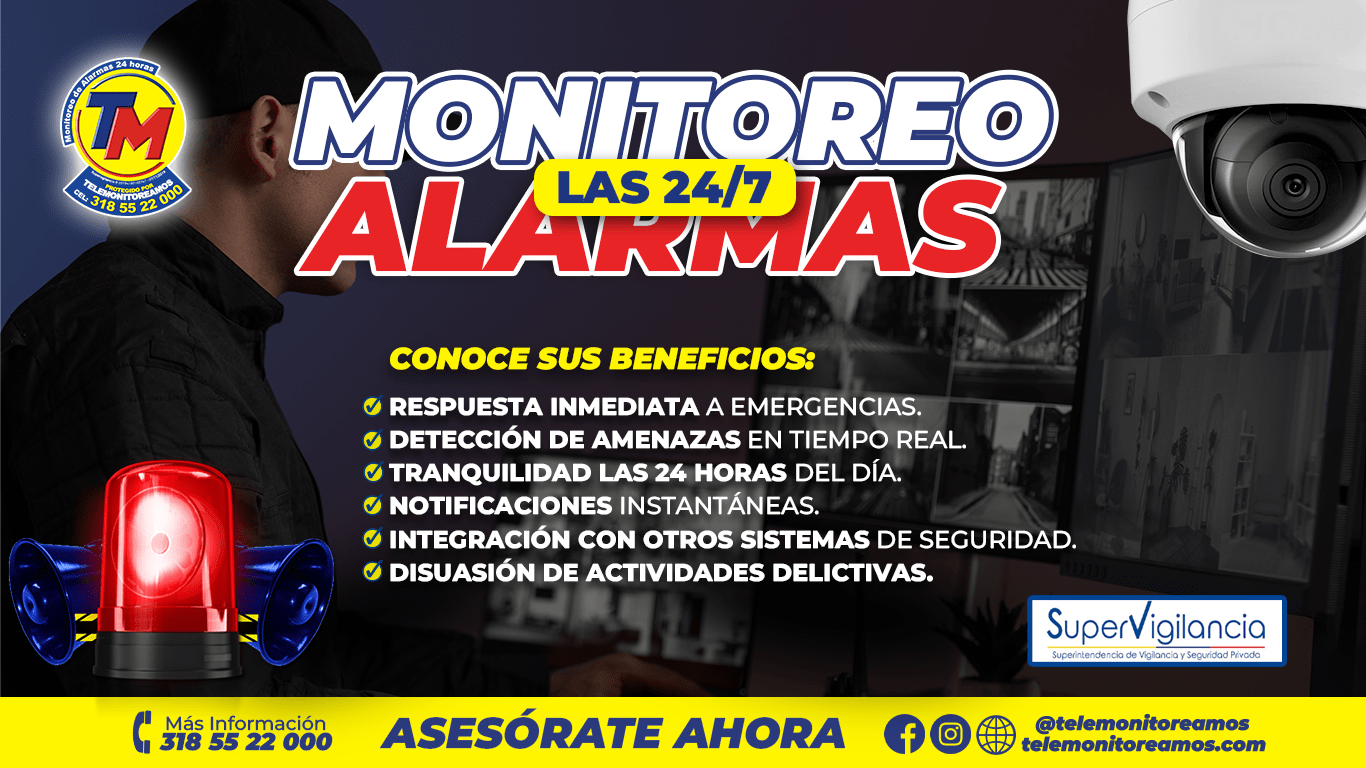 MONITOREO DE ALARMAS para el hogar, locales y empresas con video seguridad en Neiva-Huila