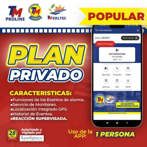 PLAN INDIVIDUAL -PRIVADO - ANUAL- PROLINE - Imagen 2